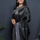 Black Colour Zari Woven Paithani Soft Silk Saree