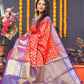 Red Colour Elegant Kanjivaram Handloom Silk Saree