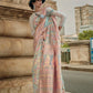Sky Blue Colour Traditional Woven Cotton Silk Saree
