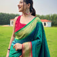 Trendy Rama Green Colour Paithani Silk Saree