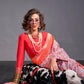 Baby Pink Colour Kashmiri Handloom Silk Saree