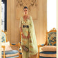 Green Colour Zari Weaving Tissue Silk Saree